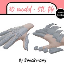 Hoslow-hand-armor-thumbnail.jpg Modèles 3D d'armures médiévales - Fichiers STL pour l'impression 3D/résine