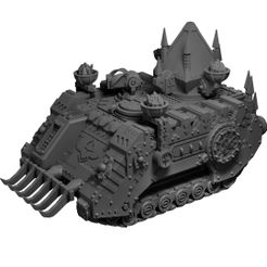 Egypt-themed-apc-1.jpg STL file APC / Tank with ancient Egyptian sci fi variant・3D printer model to download