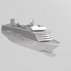 vista1.jpg Archivo STL Crucero MS Noordam Holland America Line・Modelo de impresora 3D para descargar