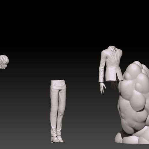 🐉 Ryuk and Yagami Light From Death Note・ STL File for 3D printing・Cults