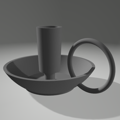 Screenshot-2023-02-12-110105.png STL file Candlestick Holder, Colonial・3D print design to download
