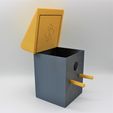 IMG_3191.jpg Free STL file Eco Friendly Customisable Bird Box for Gardens, Balconies, Walls and More | By Collins Creations 3D・3D printable design to download