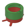 render.png Air Filter - Blower (Squirrel Cage) Adaptor