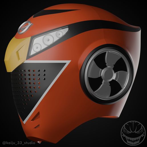 🪖 RED RANGER RPM - POWER RANGERS RPM・ STL File for 3D printing・Cults
