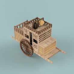 deb127edbc6100aa70460992209663b8_display_large.jpg Fichier STL gratuit Chariot de mesure de distance traditionnel coréen・Modèle pour impression 3D à télécharger