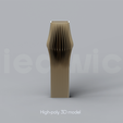 E_3_Renders_00.png Niedwica Vase E_3 | 3D printing vase | 3D model | STL files | Home decor | 3D vases | Modern vases | Floor vase | 3D printing | vase mode | STL