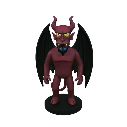 😈 devil figurine・ STL File for 3D printing・Cults