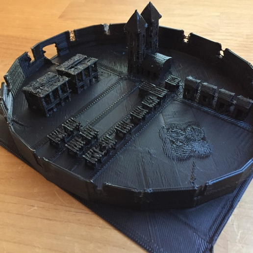 Minecraft village to print or play