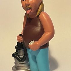 KEGG.jpg Archivo STL gratuito Kegger Ken "Homies - Trailer Park"・Objeto imprimible en 3D para descargar