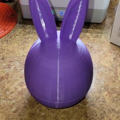 Easter Bunny Egg Gift Chocolate Bowl Holder Rabbit Ears  Surprise Easy Print