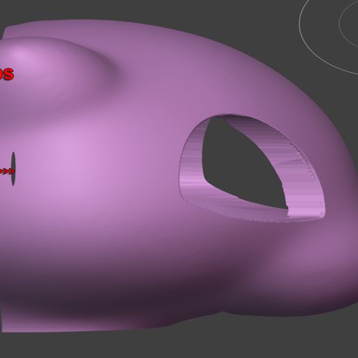 🐉 The Mask Of Mew・ STL File for 3D printing・Cults