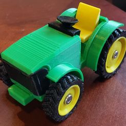 20201115_072147.jpg Descargar archivo STL gratis Tractor compacto John Deere (apto para niños) • Diseño para impresión en 3D, jeremyjvaillant