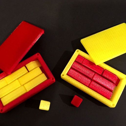 Square Deal Puzzle - 3D model önizlemesi