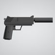 PC3.JPG Pistol Core Collection 1:12 Action Figure Handgun Accessories Includes 8 handguns