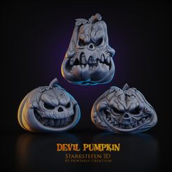 3D-PUMPKIN-Halloween-season-3dprintable.jpg PUMPKIN HALLOWEEN 3D printable