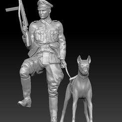 Screenshot-2022-10-02-131743.jpg STL file ww2 ger Officer with dog1_35・3D print design to download