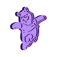 pooh.stl STL file cookie cutters set・3D printer design to download