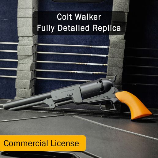 Colt Walker : The Armory Shelf  ( commercial license )