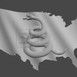 0Dont-Tread-On-Me-Wavy-Flag-US-Map-©.jpg Dont Tread On Me Flag - Pack - CNC Files For Wood, 3D STL Models