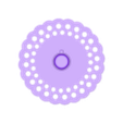 STL_flower_coaster_round_pad.STL Flower: Self-Adjusting Coaster