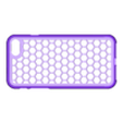 iPhone 8 Case Honeycomb.stl Honeycomb shell for iPhone SE 2020, 8 and 7