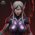 2.jpg Scorpion Cyborg – Futuristic Female Assassin STL for 3D Printing | Obsidian 3D