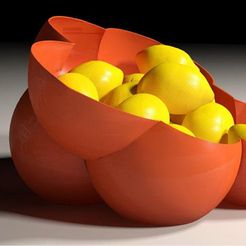 A.jpg Free STL file Fruit Bowl・3D printing design to download, gCreate