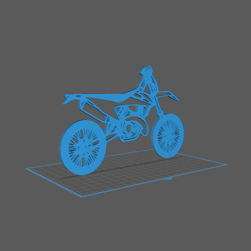 STL file KTM - EXC 🏍️ ・3D printing idea to download・Cults