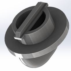 WD2.2.JPG Download STL file Plug Filter WD2 Vacuum cleaner • 3D printable object, Deconux3D