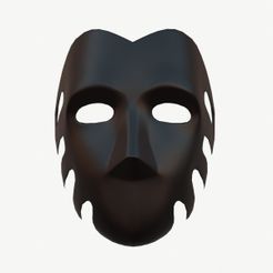 Waiter_Image.jpg 3D file 3D Squid game Waiter mask VIP Low-poly 3D model・Design to download and 3D print