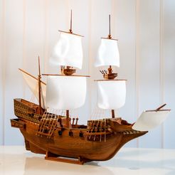 ghcfxdw.jpg 3D file golden hind・3D printing template to download