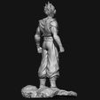 6.JPG STL file GOKU super saiyan v2 - Dragonball Super・3D print model to download