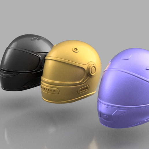 Motorcycle helmets for key rings