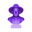 PANCHOv.stl Pancho Villa Bust