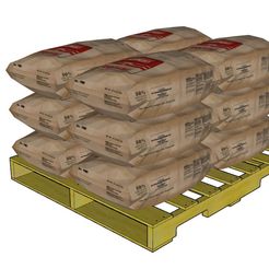 cement-bags-full.jpg STL-Datei Zementsackpalette・Design für 3D-Drucker zum herunterladen