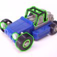 transformers-G1-mini-vehicle-beachcomber-replacements.jpg G1 Beachcomber Repair Kit - Tires, Rollcage, Headlights