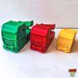 truck15.jpg Mechanical Racing Truck - print in place, no supports