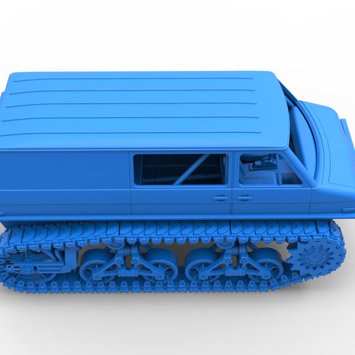 72.jpg Diecast Vintage Monster tank Version 3 масштаб 1:25