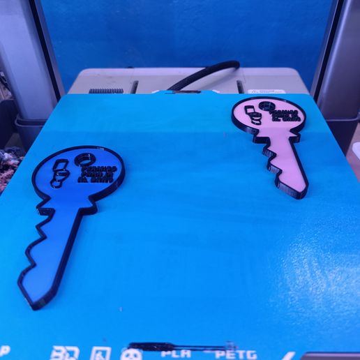 Bathroom Permission Key - 3D model önizlemesi