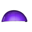 Back2.stl Big Bad Beetleborg Inspired Blue Helmet Cosplay Prop