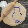 dgg.jpg Stencil (set). Cat cookie cutter