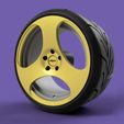roti_bru_main_1.jpg Roti BRU Style - Scale Model Wheel set - 19-20" - Rim and Tyre