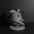 Wigglytuff7.png Igglybuff, jigglypuff, Wigglytuff and Scream tail 3D print model