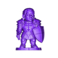 Paladin d2.stl Diablo 2 набор персонажей x 7 u