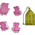set-peppa-capt.jpg peppa pig family and house cutter and marker- familia pepa y casa cortantes y marcadores