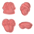 Spa-Set.png Spa Theme Cookie Cutter Set of 4