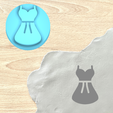 dress01.png Stamp - Love and romance