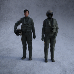 pilots.png Free 3MF file Pilots・Model to download and 3D print