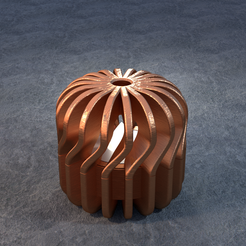 TeaC-18-Pill-Twist-Sm.png TeaC | Tea Light Holder | Twist Top (18) *Sm
