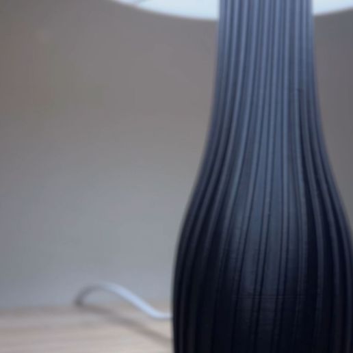 Image1.jpeg Ribbed Lamp Base